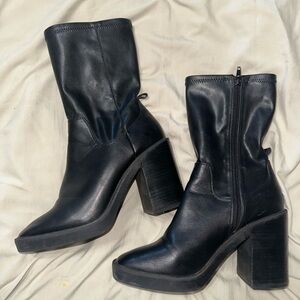 Urban Outfitters Black Heeled Boots